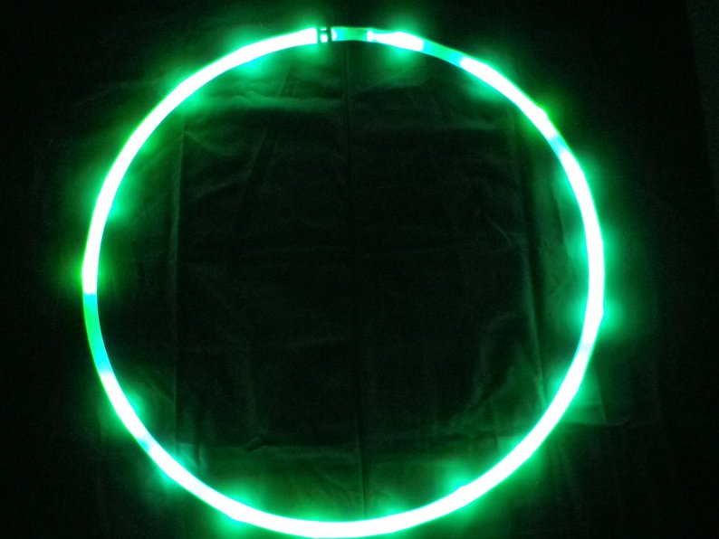 Green with Envy LED Hula Hoop
