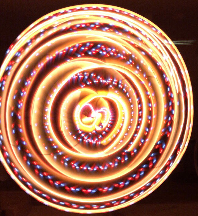 JuneBug Strobing LED Hula Hoop