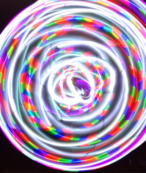 Hypno Hysteria Strobing LED Hula Hoop