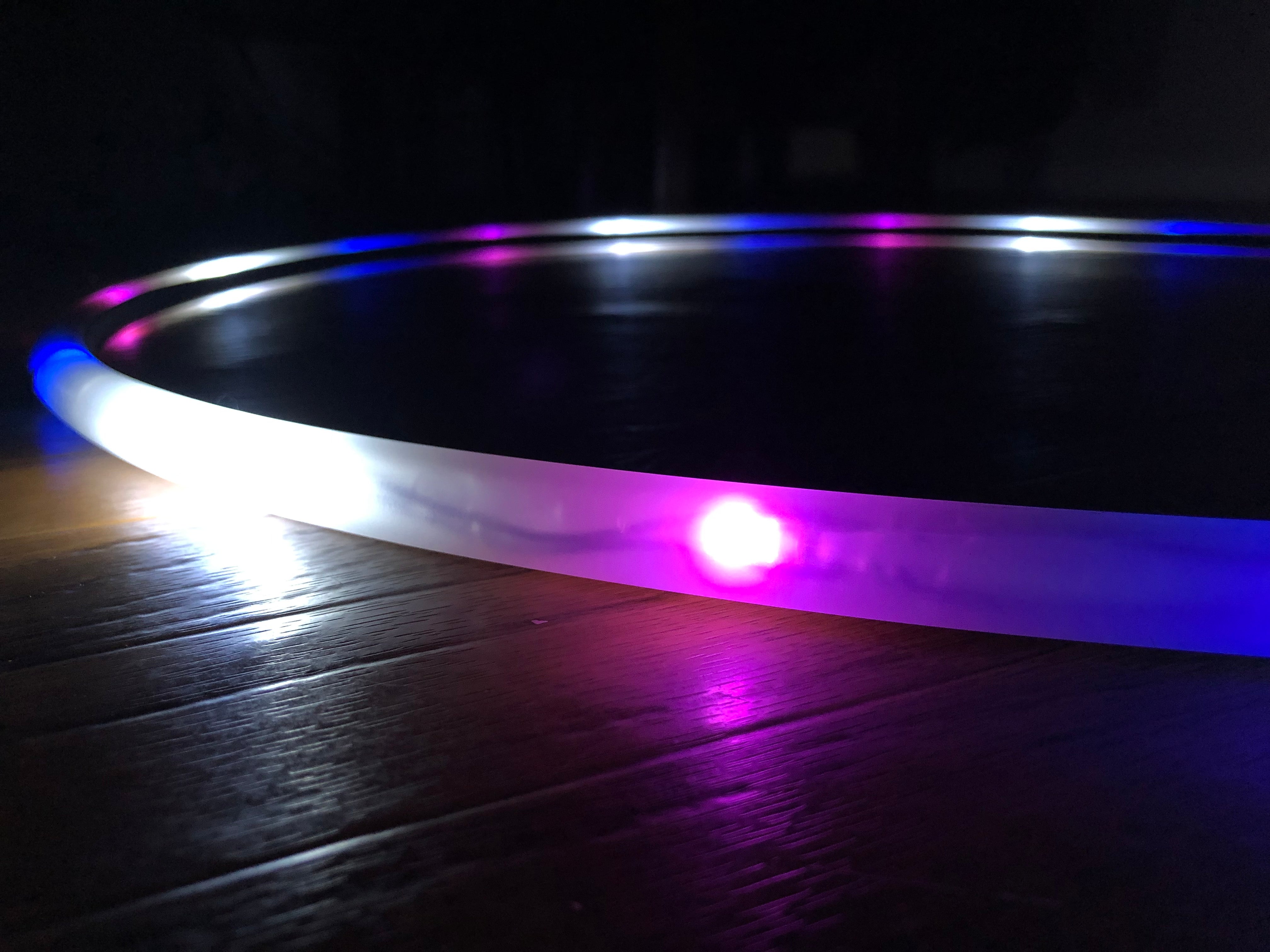 Mini Astrid Strobing LED Hula Hoop Pair